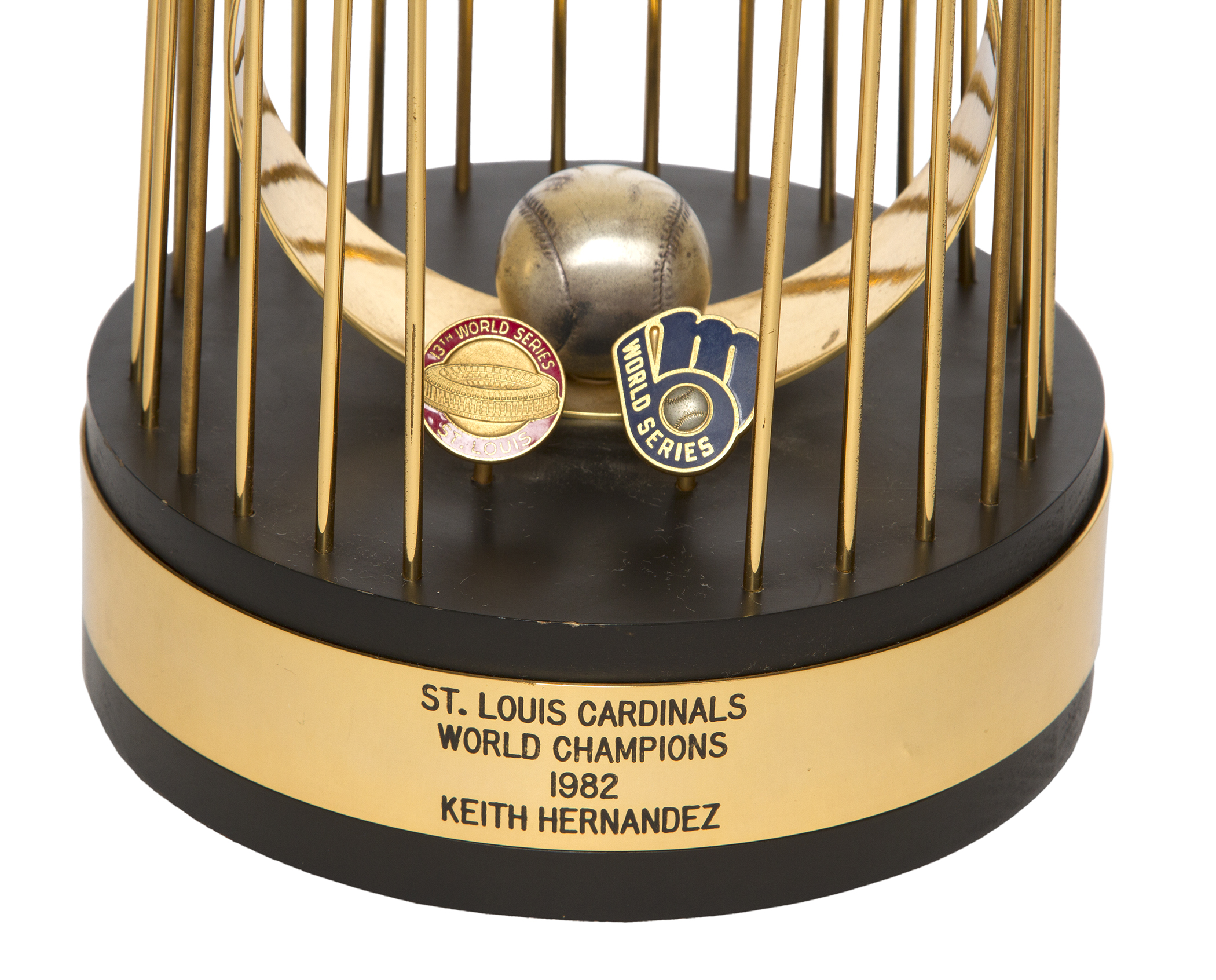 Lot Detail - 1982 Keith Hernandez St. Louis Cardinals World Series Championship Trophy ...