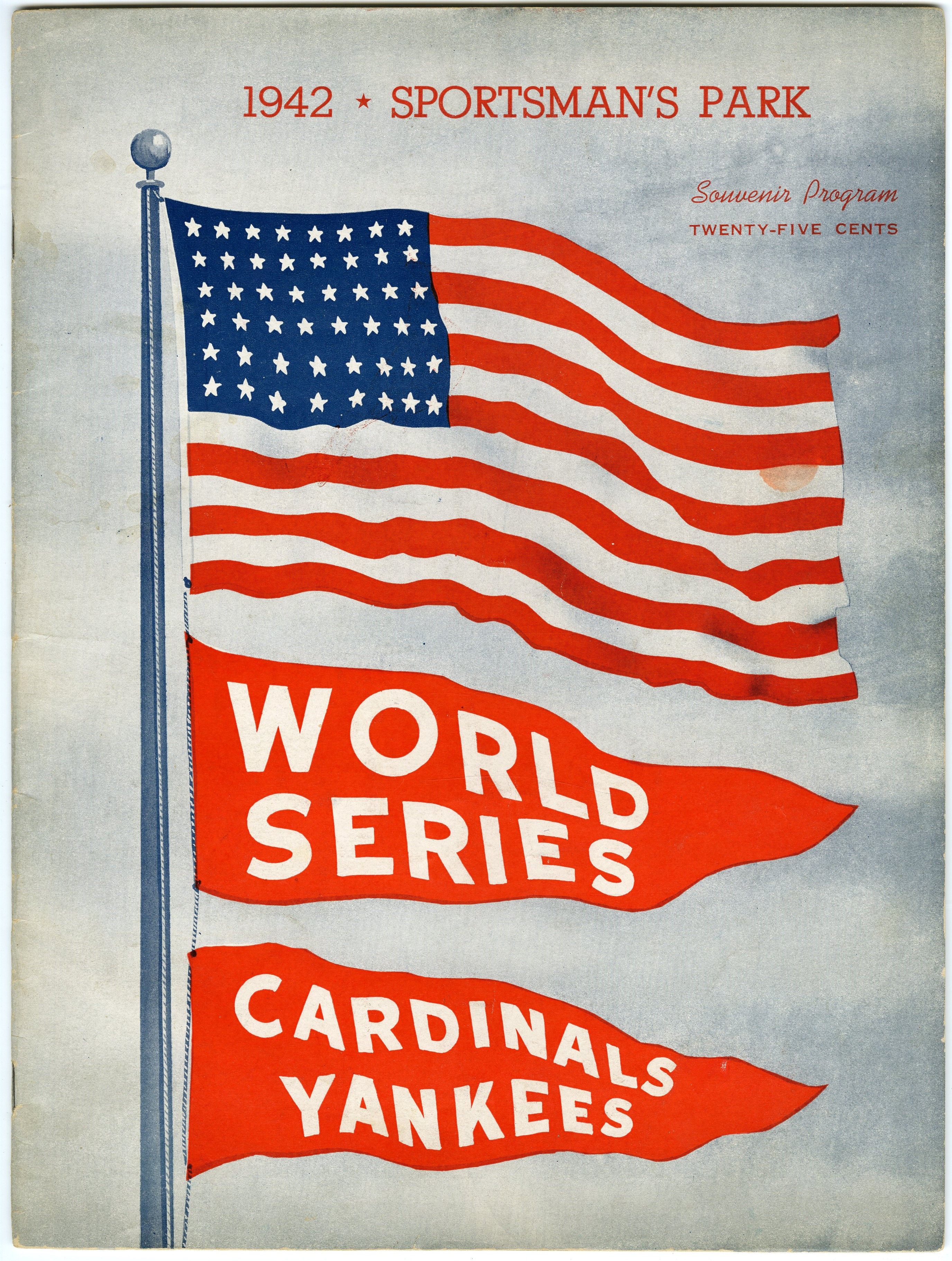 Lot Detail - 1942 Yankees vs Cardinals Sportsman&#39;s Park World Series Program