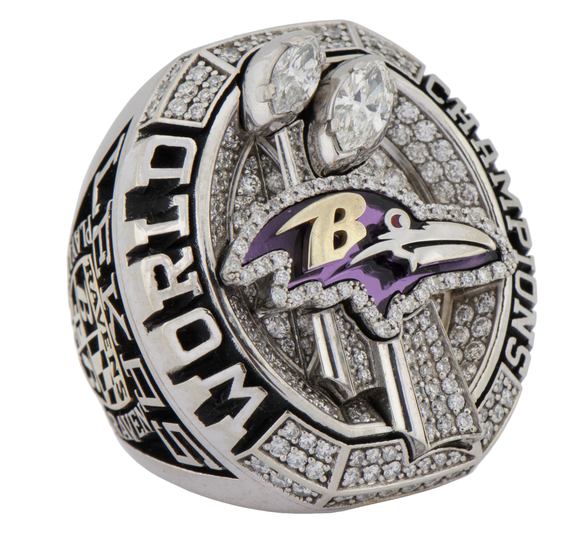 Lot Detail 2012 Baltimore Ravens Super Bowl XLVII Champions Ring with