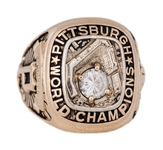 Ultra Rare 1960 Pittsburgh Pirates World Series Champions Players Ring Presented To Dick Schofield (Schofield LOA)