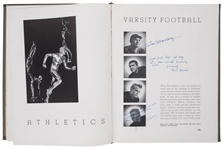 1938 Jackie Robinson Autographed and Inscribed Pasadena Junior College Yearbook (JSA)