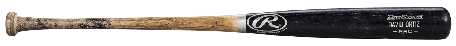 2008 David Ortiz Game Used Red Sox Rawlings Big Stick Pro Model Bat (PSA/DNA GU 9.5)