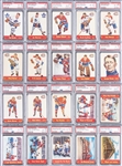 1955/56 Parkhurst Hockey Complete Set (79) Including PSA MINT 9 Examples! - #2 on the PSA Set Registry!