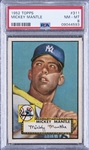 1952 Topps #311 Mickey Mantle Rookie Card – PSA NM-MT 8 – One of the Hobbys Very Best PSA NM-MT 8 Examples!