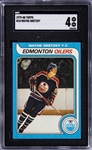 1979/80 Topps #18 Wayne Gretzky Rookie Card - SGC VG-EX 4 